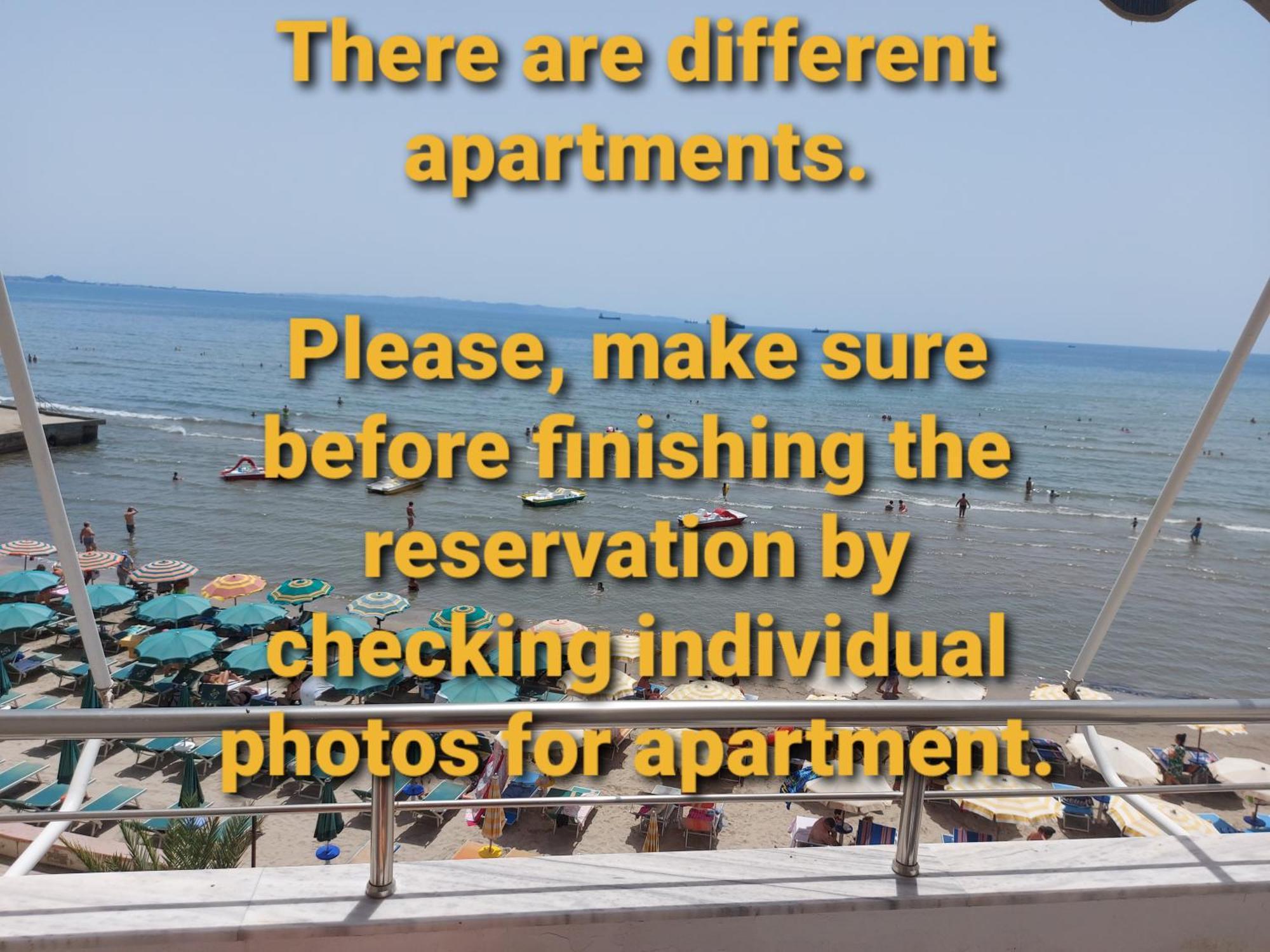 Bral Apartments 8 Two-Bedroom Beachfront Durrës Eksteriør bilde